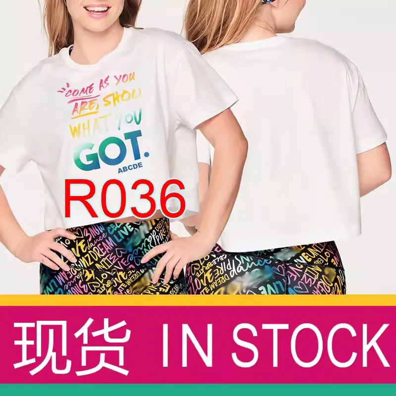 ABCDE одежда для фитнеса повседневная спортивная танцевальная хлопковая футболка с коротким рукавом Новинка R036
ABCDE одежда для фитнеса повседневная спортивная танцевальная хлопковая футболка с коротким рукавом Новинка R036