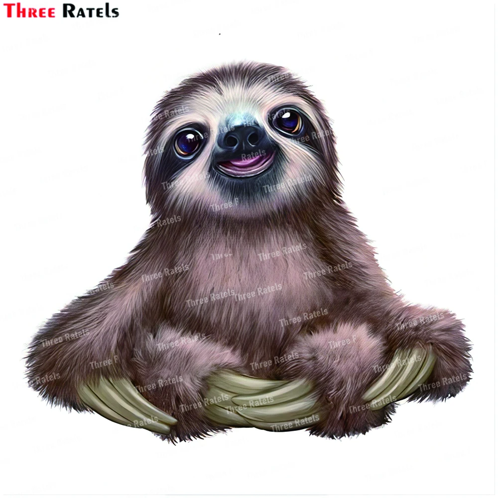 Three Ratels J968 Cute Baby Sloth Removable Wall Decal Sticker Wall Slaps Collection
Three Ratels J968 Cute Baby Sloth Removable Wall Decal Sticker Wall Slaps Collection