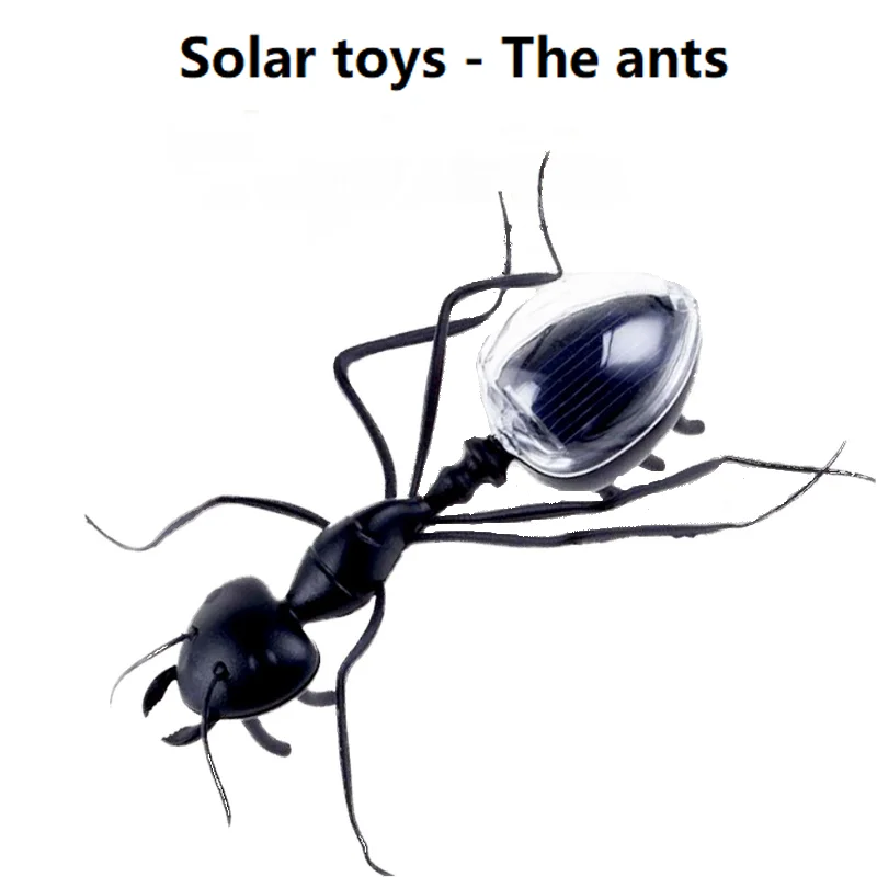 

2023 New Solar Antr Creative Simulation Insect Solar Powered Ant Robot Toy Kids Boys Puzzle Funny Solar Toys Gifts