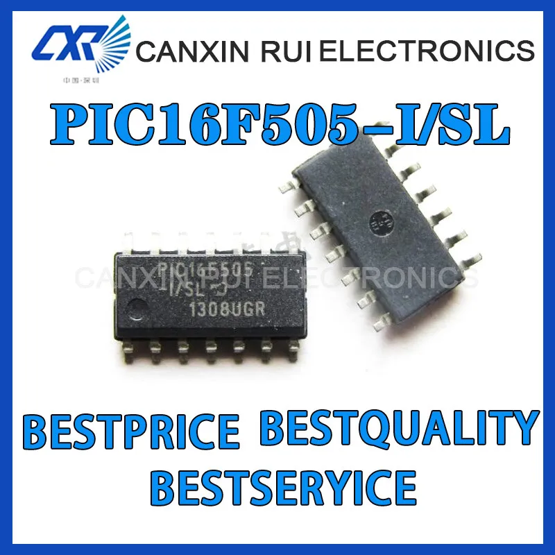 PIC16F505-ISL package SOIC-14 embedded 8-bit microcontroller-MCU semiconductor brand-new original
PIC16F505-ISL package SOIC-14 embedded 8-bit microcontroller-MCU semiconductor brand-new original