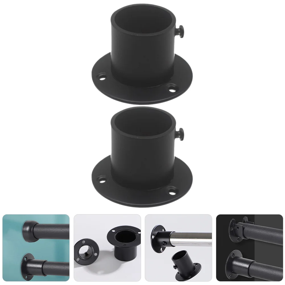 2 Pcs Flange Rod Clothes Pole Base Shower Rods Clothline Pedestal 304 Stainless Steel Curtain Socket
2 Pcs Flange Rod Clothes Pole Base Shower Rods Clothline Pedestal 304 Stainless Steel Curtain Socket
