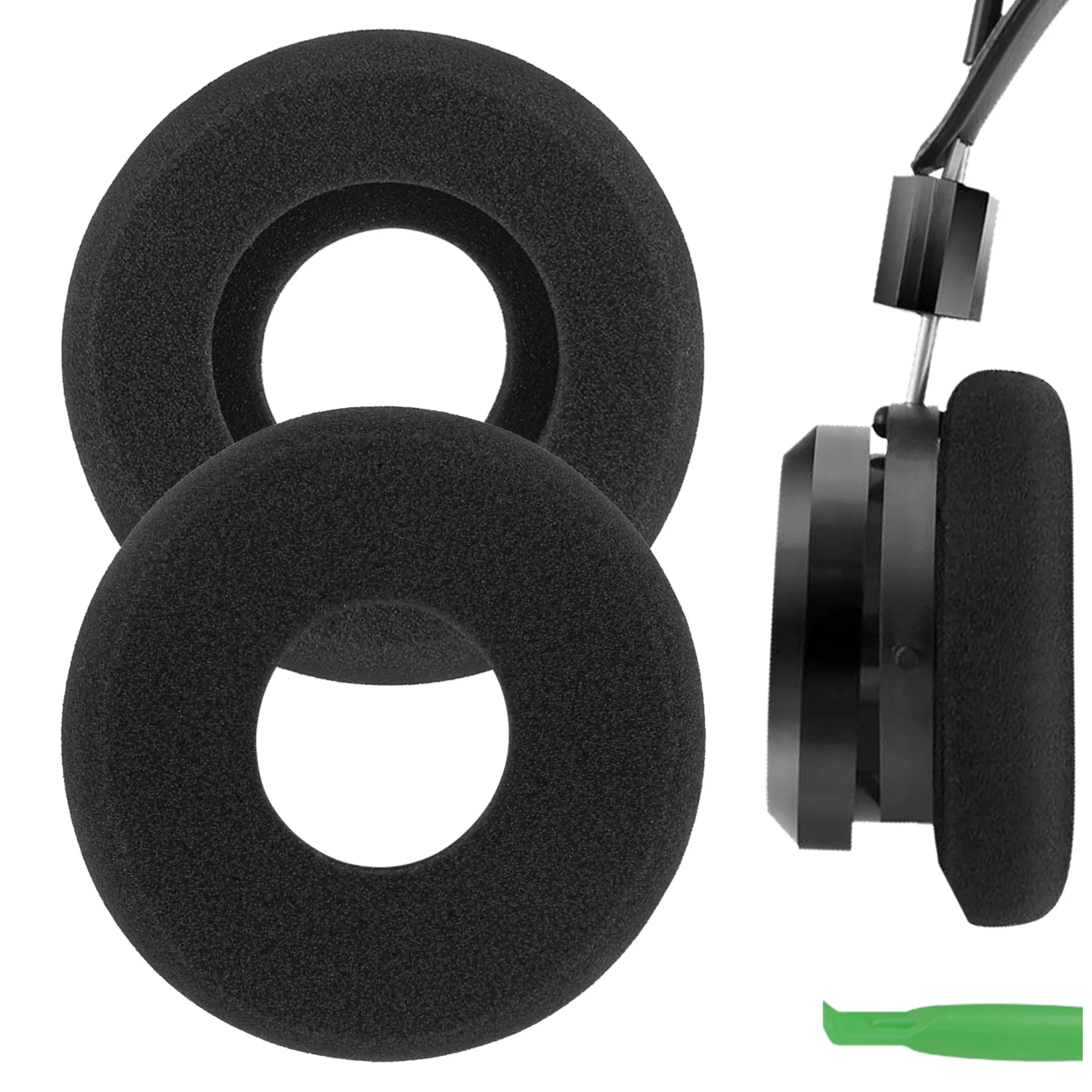 Geekria Comfort Foam Replacement Ear Pads for GRADO SR60, SR80, SR125, SR225, M1, M2 Headphones
Geekria Comfort Foam Replacement Ear Pads for GRADO SR60, SR80, SR125, SR225, M1, M2 Headphones