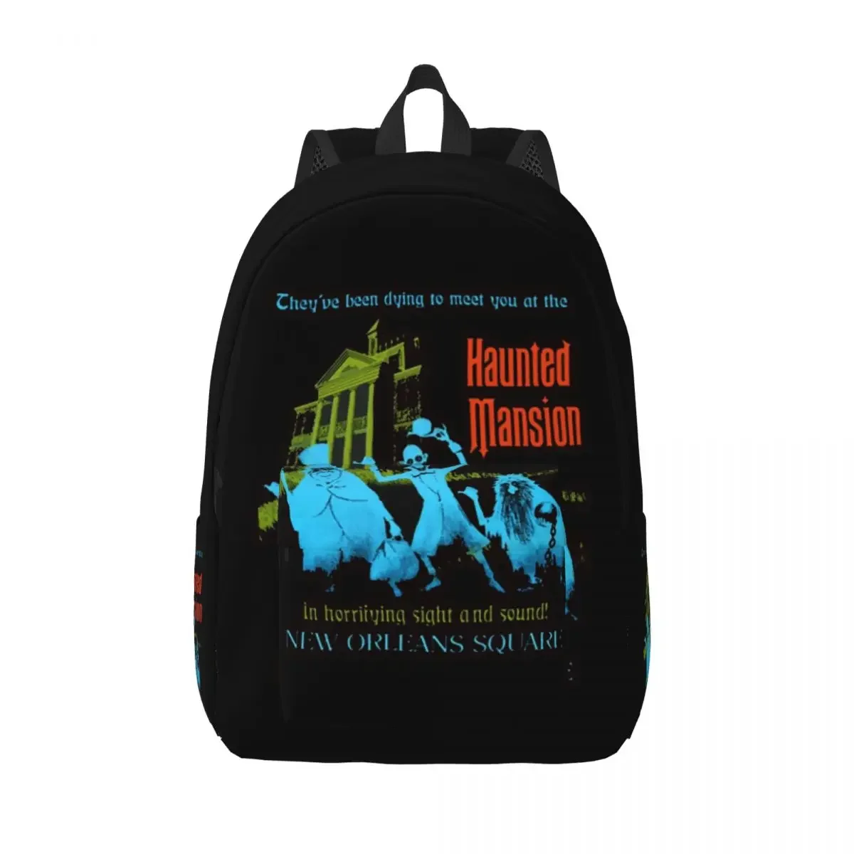 Retro Vintage The Haunted Mansion Laptop Backpack Men Women Basic Bookbag for School College Students Halloween Ghost Bag
Retro Vintage The Haunted Mansion Laptop Backpack Men Women Basic Bookbag for School College Students Halloween Ghost Bag