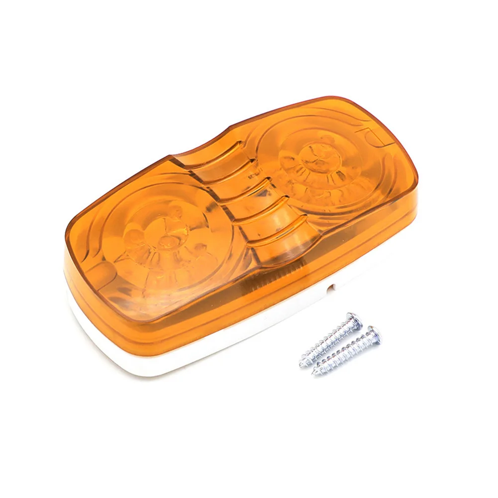 Accessories Side Marker Light 1.5W 110.9*59.3*37.5mm ABS+PC Lampshade Amber/red/white For Both 12V/24V Vehicles
Accessories Side Marker Light 1.5W 110.9*59.3*37.5mm ABS+PC Lampshade Amber/red/white For Both 12V/24V Vehicles