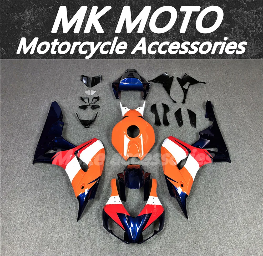 Motorcycle Fairings Kit Fit For Cbr1000rr 2006-2007 Bodywork Set High Quality ABS Injection Orange Blue
Motorcycle Fairings Kit Fit For Cbr1000rr 2006-2007 Bodywork Set High Quality ABS Injection Orange Blue