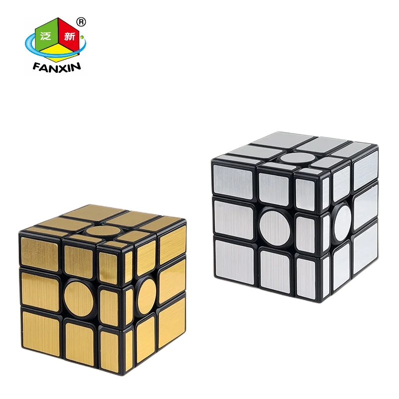 

FANXIN Magic Cube Mirror 3x3 3x3x3 큐브 кубики Cubo Mágico Profissional Magico Puzzle головоломка 기어큐브 Twist Game Silver Toys