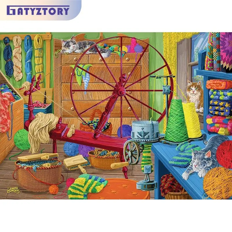 GATYZTORY Modern Painting By Numbers Colorful Roomside Scenery Artwork Home Decors Acrylic Paints Gift Handiwork For Adults
GATYZTORY Modern Painting By Numbers Colorful Roomside Scenery Artwork Home Decors Acrylic Paints Gift Handiwork For Adults