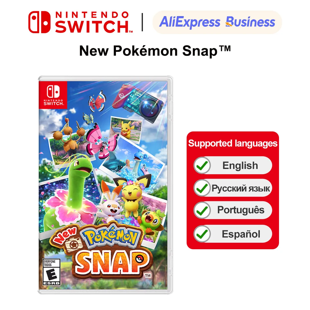 New Pokemon Snap nintendo switch игры, 100% официальный оригинальный жанр симуляции физических игр для Switch OLED Lite
New Pokemon Snap nintendo switch игры, 100% официальный оригинальный жанр симуляции физических игр для Switch OLED Lite
