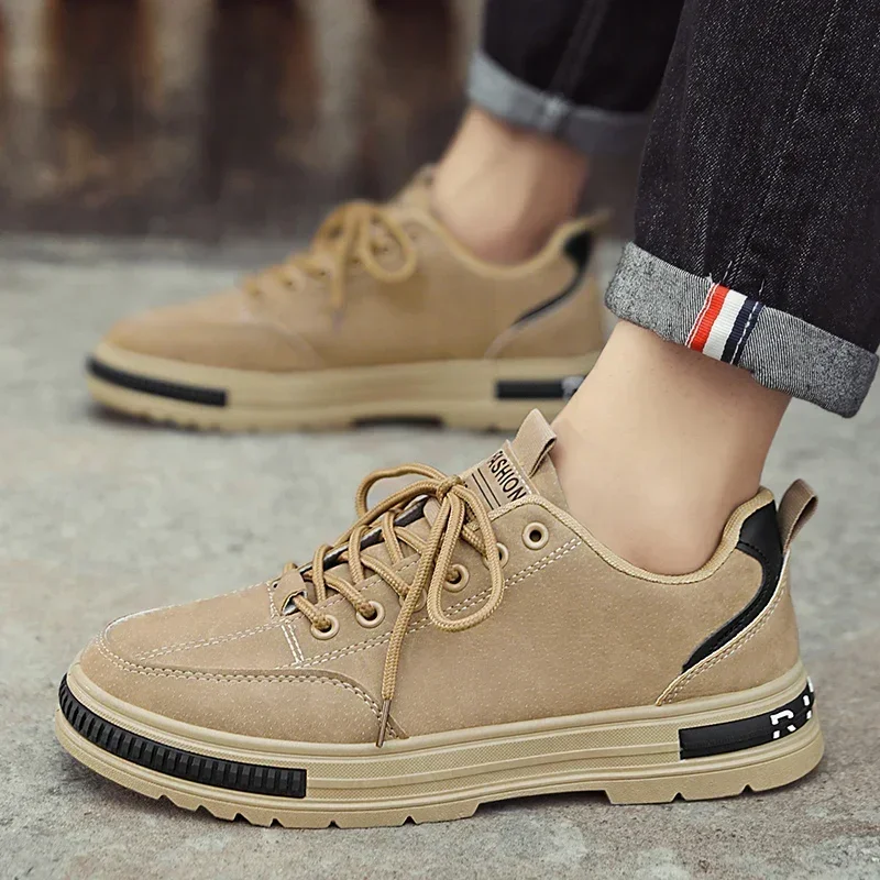 Autumn New Casual Shoes for Men 2023 Fashion Lace Up Men's Platform Shoes Outdoormale Ankle Boots Low Top Sneakes Ankle Boots
Autumn New Casual Shoes for Men 2023 Fashion Lace Up Men's Platform Shoes Outdoormale Ankle Boots Low Top Sneakes Ankle Boots