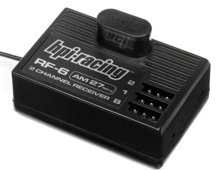 80569 - HPI RF-6 2-канальный 2-канальный приемник с 27,125 27M FUTABA CRYSTAL (AM 27 МГц/2CH) RX для радиоконтроллера, радиоуправляемого автомобиля
80569 - HPI RF-6 2-канальный 2-канальный приемник с 27,125 27M FUTABA CRYSTAL (AM 27 МГц/2CH) RX для радиоконтроллера, радиоуправляемого автомобиля