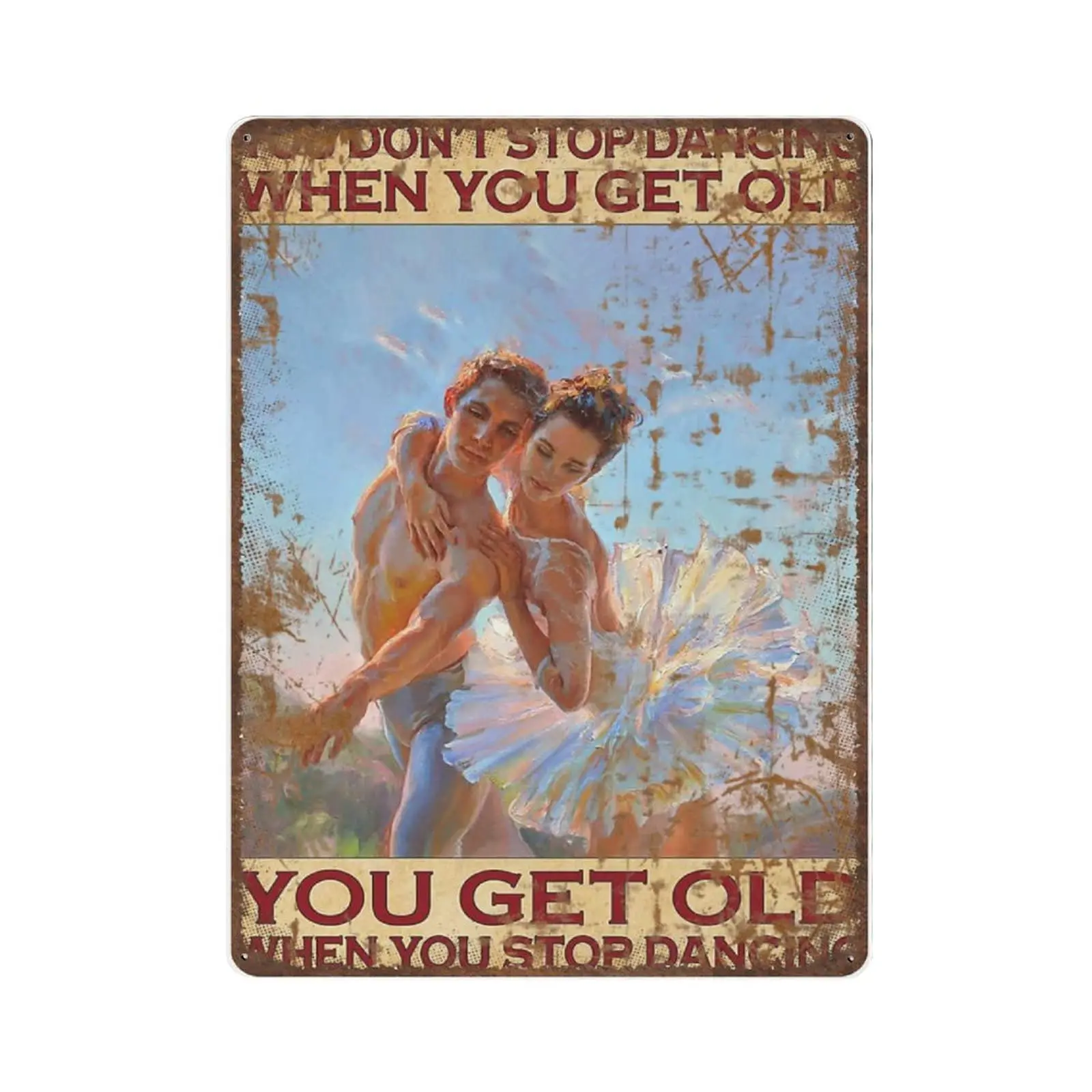 Antique Durable Thick Metal Sign,Stop Dancing Vertical Tin Sign,Vintage Wall Decor,Novelty Signs for Home Kitchen Cafe Bar Man C
Antique Durable Thick Metal Sign,Stop Dancing Vertical Tin Sign,Vintage Wall Decor,Novelty Signs for Home Kitchen Cafe Bar Man C