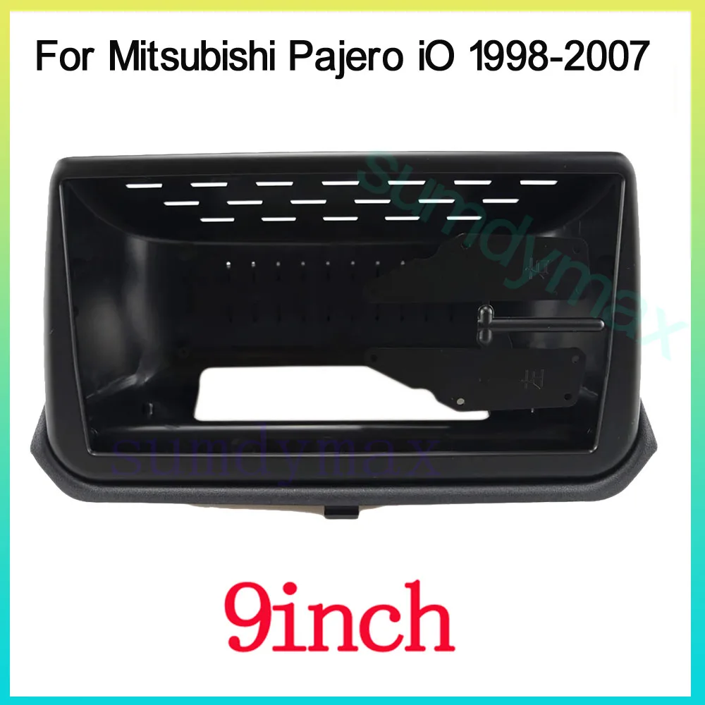 Рамка для автомобильного радиоприемника Mitsubishi Pajero iO 1998-2007, 9-дюймовая стереопанель, жгут проводов, комплект креплений для декодера 
Рамка для автомобильного радиоприемника Mitsubishi Pajero iO 1998-2007, 9-дюймовая стереопанель, жгут проводов, комплект креплений для декодера
