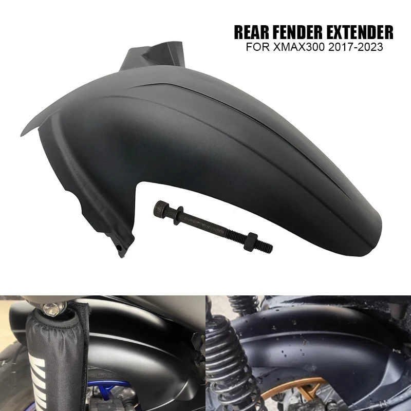 

Rear Fender Extender Mudguard Splash Guard Cover For YAMAHA X-MAX 300 XMAX 300 2017-2023 2018 2019 2020 2021 2022 Motorcycle