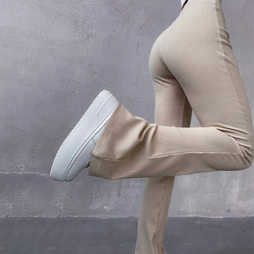 Elastic Pants for Women Full Length with High Waist and Hip Wrapping Ideal for Spring Summer and Autumn Seasons
Elastic Pants for Women Full Length with High Waist and Hip Wrapping Ideal for Spring Summer and Autumn Seasons