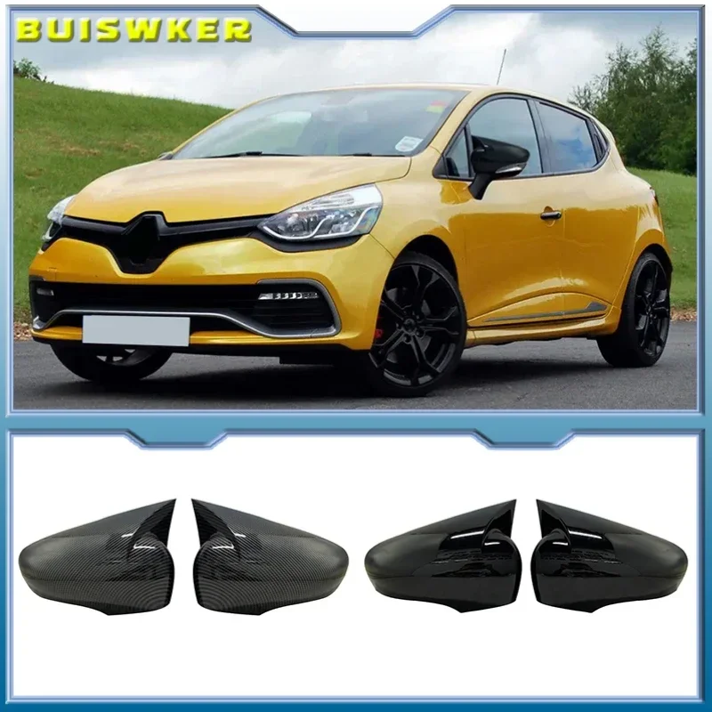 For Renault Clio MK4 for 4 2 PCs ABS plastic bat wing mirror covers rearview mirror case cover glossy black car accessories
For Renault Clio MK4 for 4 2 PCs ABS plastic bat wing mirror covers rearview mirror case cover glossy black car accessories
