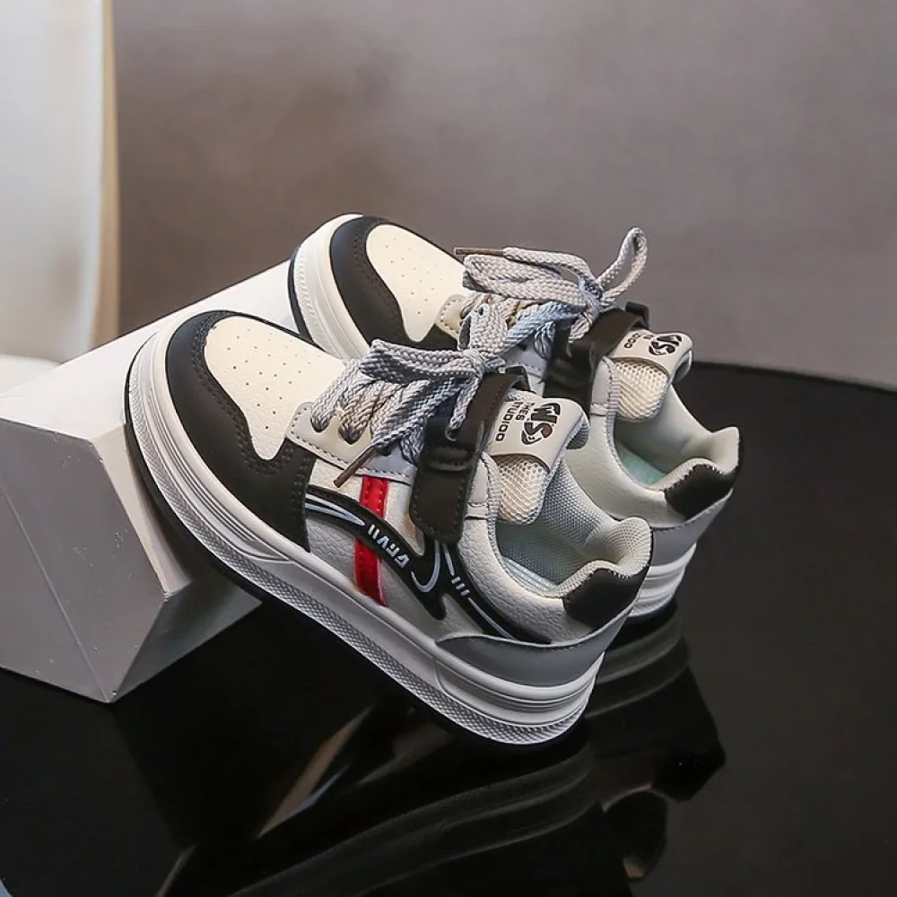 أحذية رياضية من جلد البولي يوريثان للأطفال، أحذية رياضية عصرية للمراهقين، أحذية رياضية مضادة للانزلاق ومقاومة للماء للأولاد والبنات أحذية رياضية من جلد البولي يوريثان للأطفال، أحذية رياضية عصرية للمراهقين، أحذية رياضية مضادة للانزلاق ومقاومة للماء للأولاد والبنات