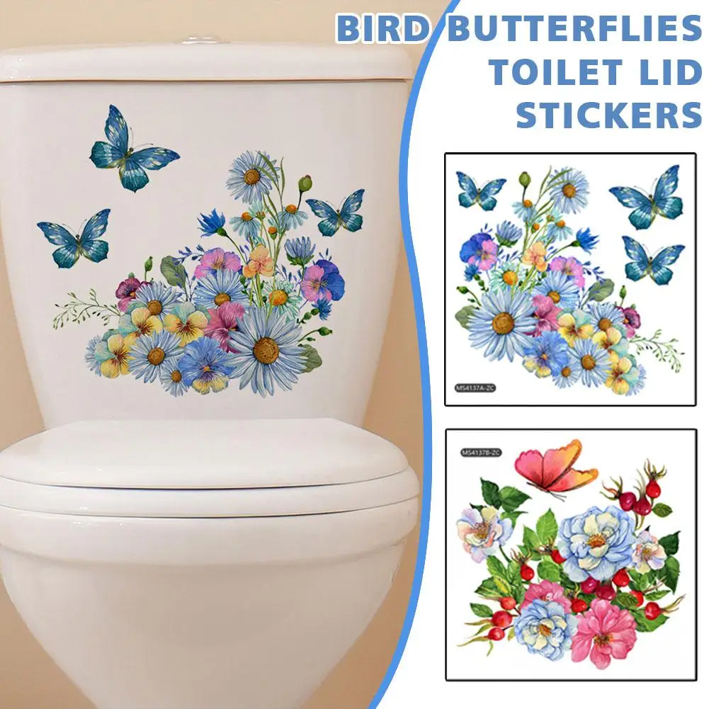 Pvc Hand Painted Flower Wc Accessories Toilet Stickers And Posters For The Bathroom Decoration Wall Stickers Toilet Lid Sti V1t8
Pvc Hand Painted Flower Wc Accessories Toilet Stickers And Posters For The Bathroom Decoration Wall Stickers Toilet Lid Sti V1t8