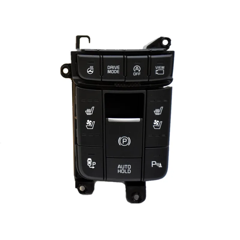 93300D4HX0 93300D4GV0 for Kia Optima 2017 EPB Electronic handbrake switch schalter switch seat heater handbrake
93300D4HX0 93300D4GV0 for Kia Optima 2017 EPB Electronic handbrake switch schalter switch seat heater handbrake