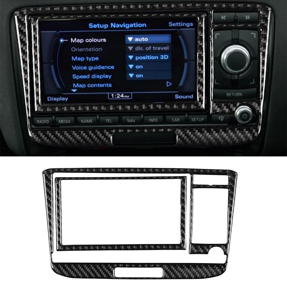 for Audi TT 8n 8j Mk123 Ttrs 2008-2014 Air Conditioner CD Panel Cover Trim Sticker Decal Car Interior Accessories Carbon Fiber
for Audi TT 8n 8j Mk123 Ttrs 2008-2014 Air Conditioner CD Panel Cover Trim Sticker Decal Car Interior Accessories Carbon Fiber