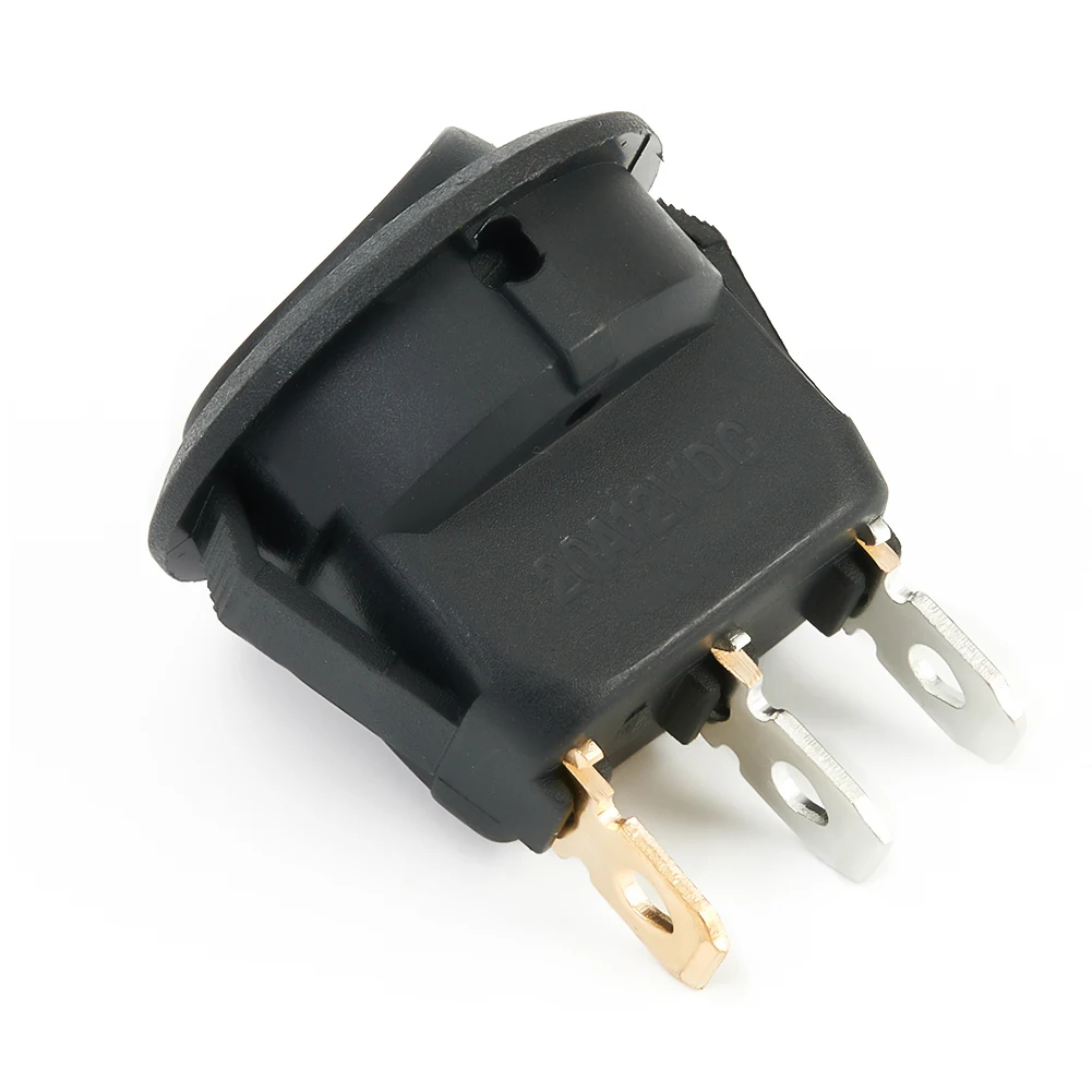 Round 12V Red Led 23mm Rocker Switch High Quality Material On-OFF Rocker Switch ABS Plastic Black Red DC 12V 20A
Round 12V Red Led 23mm Rocker Switch High Quality Material On-OFF Rocker Switch ABS Plastic Black Red DC 12V 20A