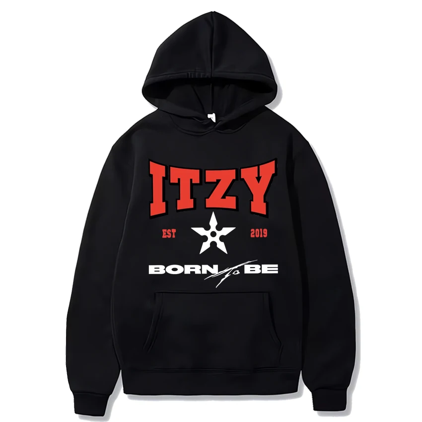 Kpop Itzy Born to Be album Hoodies New Unisex vintage Oversized streetwear Men Women Y2k Fleece Long sleeve Sweatshirt pullover
Kpop Itzy Born to Be album Hoodies New Unisex vintage Oversized streetwear Men Women Y2k Fleece Long sleeve Sweatshirt pullover