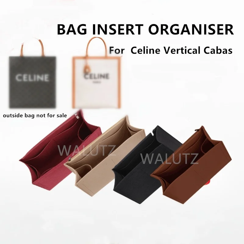 

【Soft and Light】Bag Organizer Insert For Celine Vertical Cabas Tote Organiser Divider Shaper Protector Compartment Inner