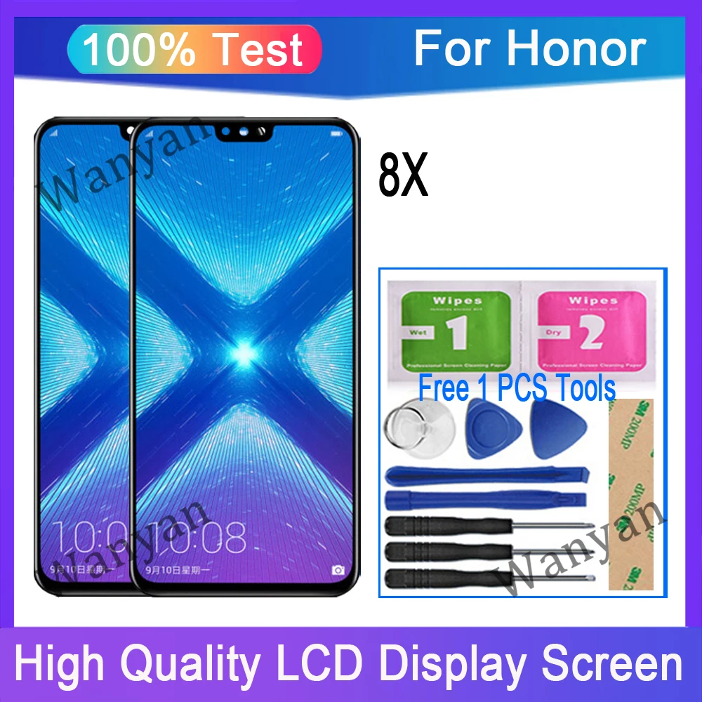 6.5"Original For Huawei Honor 8X JSN-L21 JSN-L22 JSN-L23 JSN-L42 LCD Display Touch Screen Digitizer Replacement
6.5"Original For Huawei Honor 8X JSN-L21 JSN-L22 JSN-L23 JSN-L42 LCD Display Touch Screen Digitizer Replacement