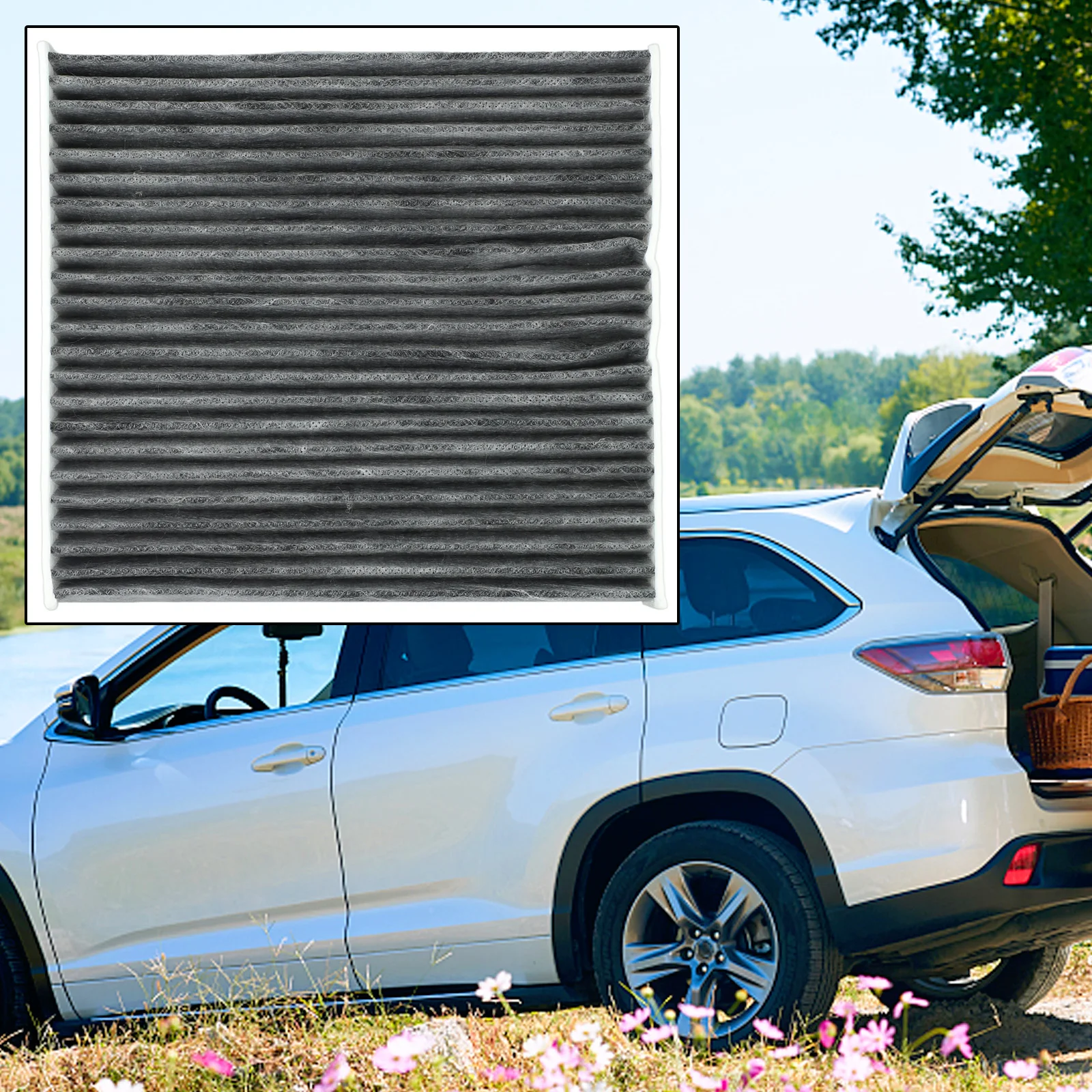 Filter Cabin Air Filter Carbon Fiber Easy Installation For Corolla For Toyota 87139-50100 Carbon fiber Durable
Filter Cabin Air Filter Carbon Fiber Easy Installation For Corolla For Toyota 87139-50100 Carbon fiber Durable
