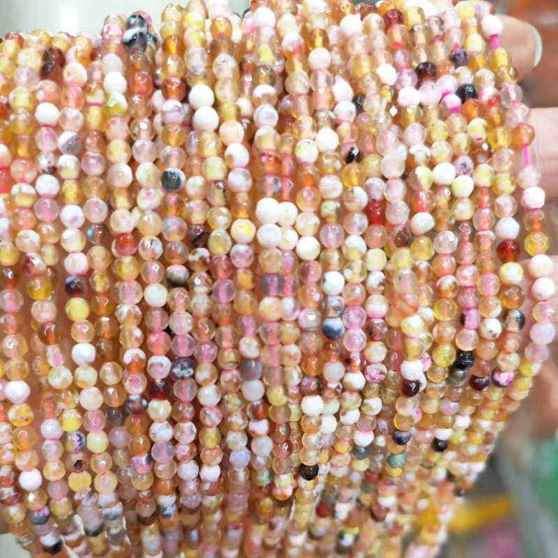 New Natural Stone Cut Small Round Beads Handmade DIY Bracelet Necklace Earrings Sweater Chain Jewelry Accessories Wholesale
New Natural Stone Cut Small Round Beads Handmade DIY Bracelet Necklace Earrings Sweater Chain Jewelry Accessories Wholesale