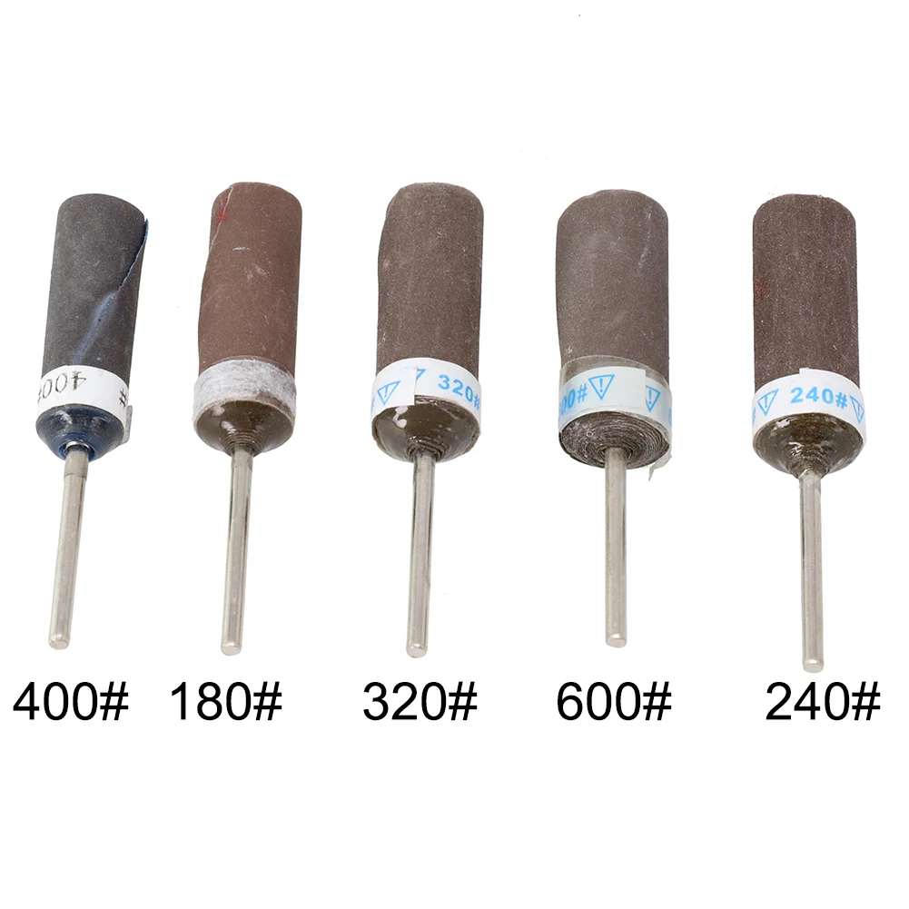 Grinding Sandpaper Stick 5 Pcs Abrasive Tools Electric Rotary Grinders Glass Jade Metal Non-metal Sandpaper Stick
Grinding Sandpaper Stick 5 Pcs Abrasive Tools Electric Rotary Grinders Glass Jade Metal Non-metal Sandpaper Stick