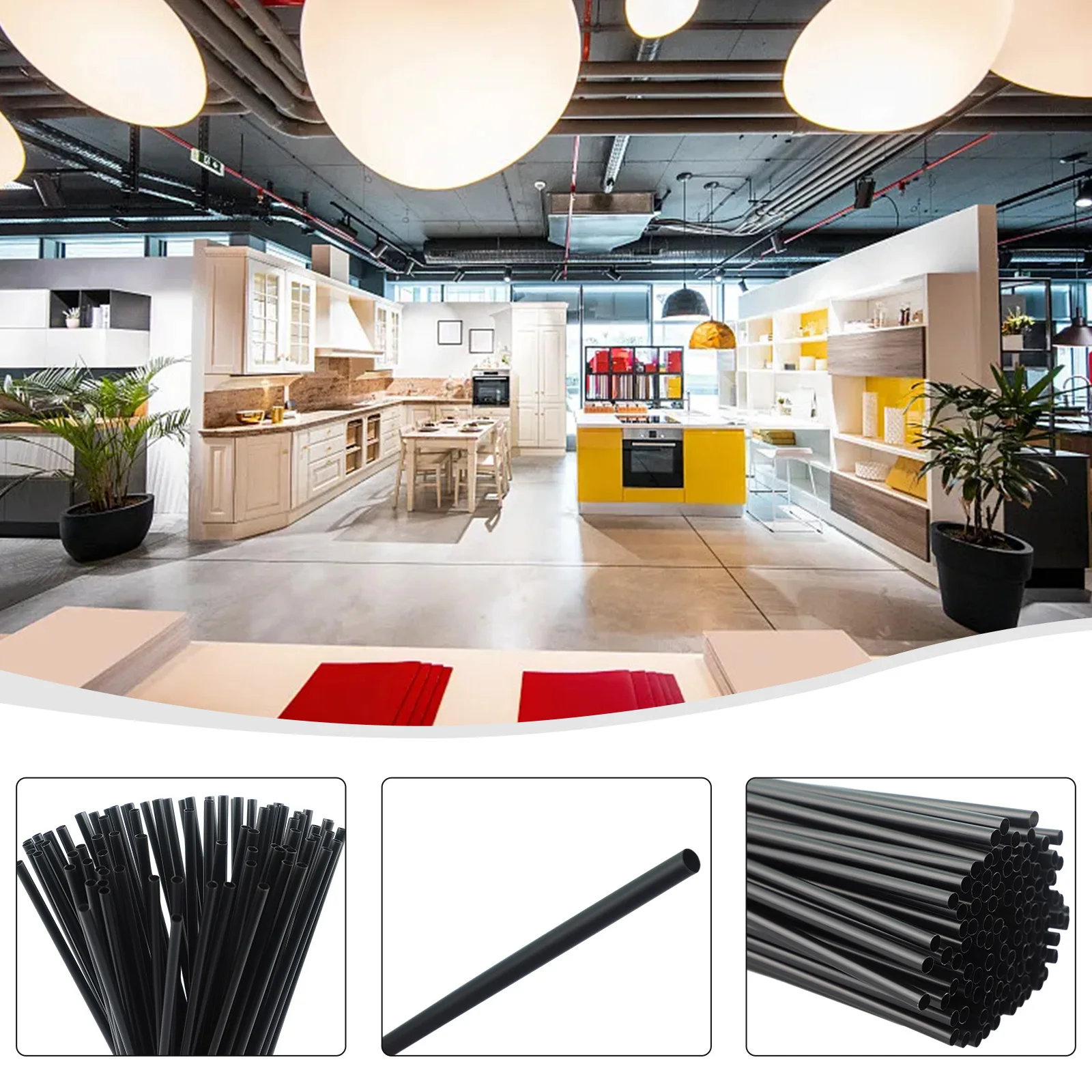 Home Straws Disposable Straws Plastic Tubes 260mm Black Bubble Tea Drinking DIY Dessert/milkshake Bars Brand New
Home Straws Disposable Straws Plastic Tubes 260mm Black Bubble Tea Drinking DIY Dessert/milkshake Bars Brand New