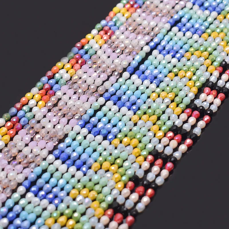 New Regular Color 4mm Crystal Glass Beads Strawberry Faceted Crystal Beads Loose Spacer Beads for Jewelry Making Necklace DIY
New Regular Color 4mm Crystal Glass Beads Strawberry Faceted Crystal Beads Loose Spacer Beads for Jewelry Making Necklace DIY