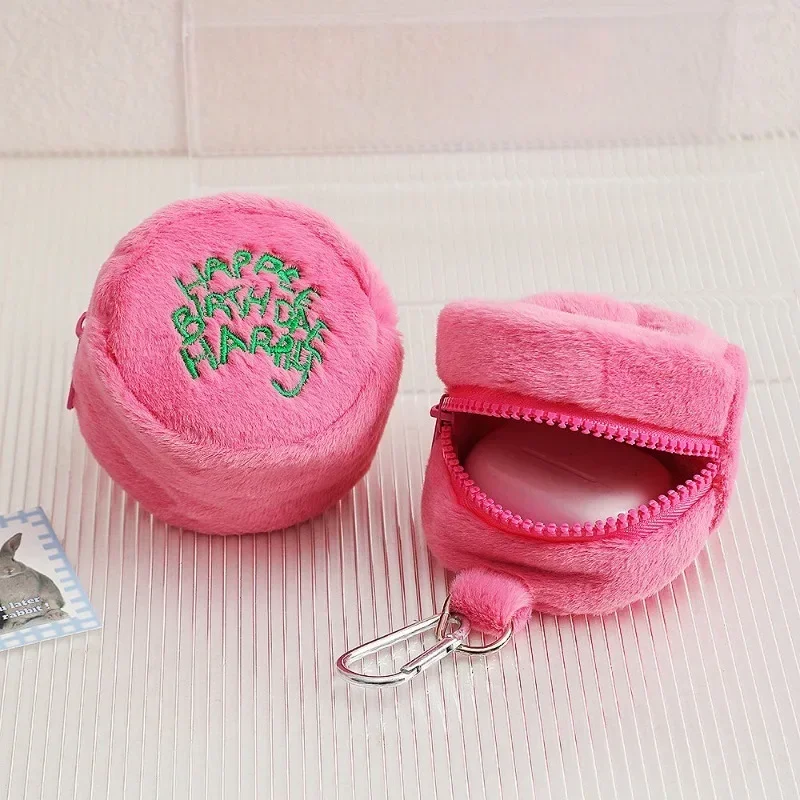 Soft Plush Coin Purse with Keychain New Fashion Pink Student Money Coin Key Earphone Storage Bag Organizer Bag Pendants Gifts
Soft Plush Coin Purse with Keychain New Fashion Pink Student Money Coin Key Earphone Storage Bag Organizer Bag Pendants Gifts