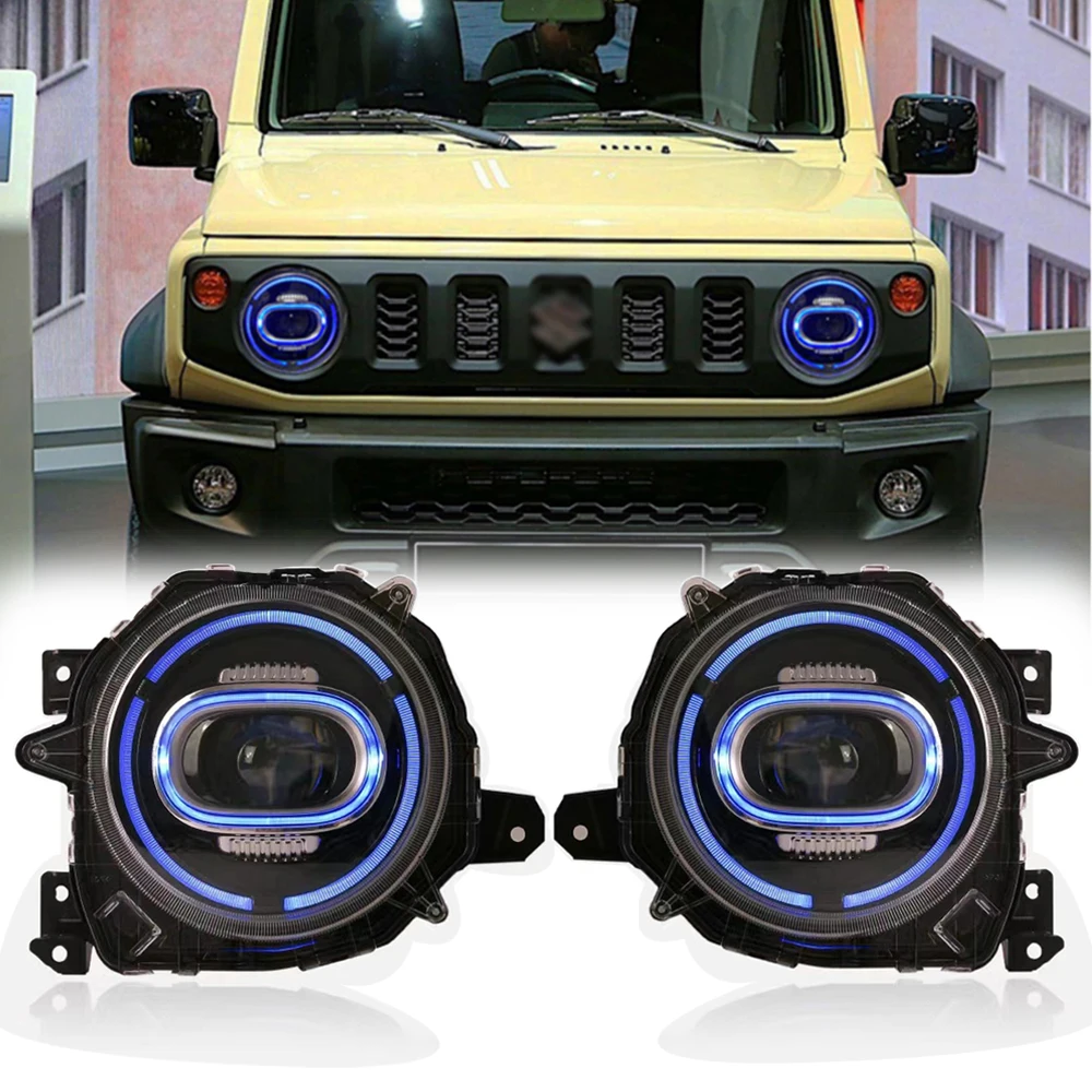 Фонари в сборе для Suzuki Jimny JB74 2018-2021, улучшенная Водонепроницаемая двухобъективная лампа динамического сигнала
Фонари в сборе для Suzuki Jimny JB74 2018-2021, улучшенная Водонепроницаемая двухобъективная лампа динамического сигнала