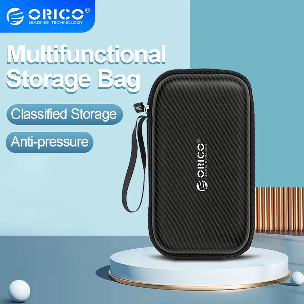 ORICO Portable Hard Disk Protection Package Data Cable Charger External Hard Disk Earphone Storage Box Storage Bag
ORICO Portable Hard Disk Protection Package Data Cable Charger External Hard Disk Earphone Storage Box Storage Bag
