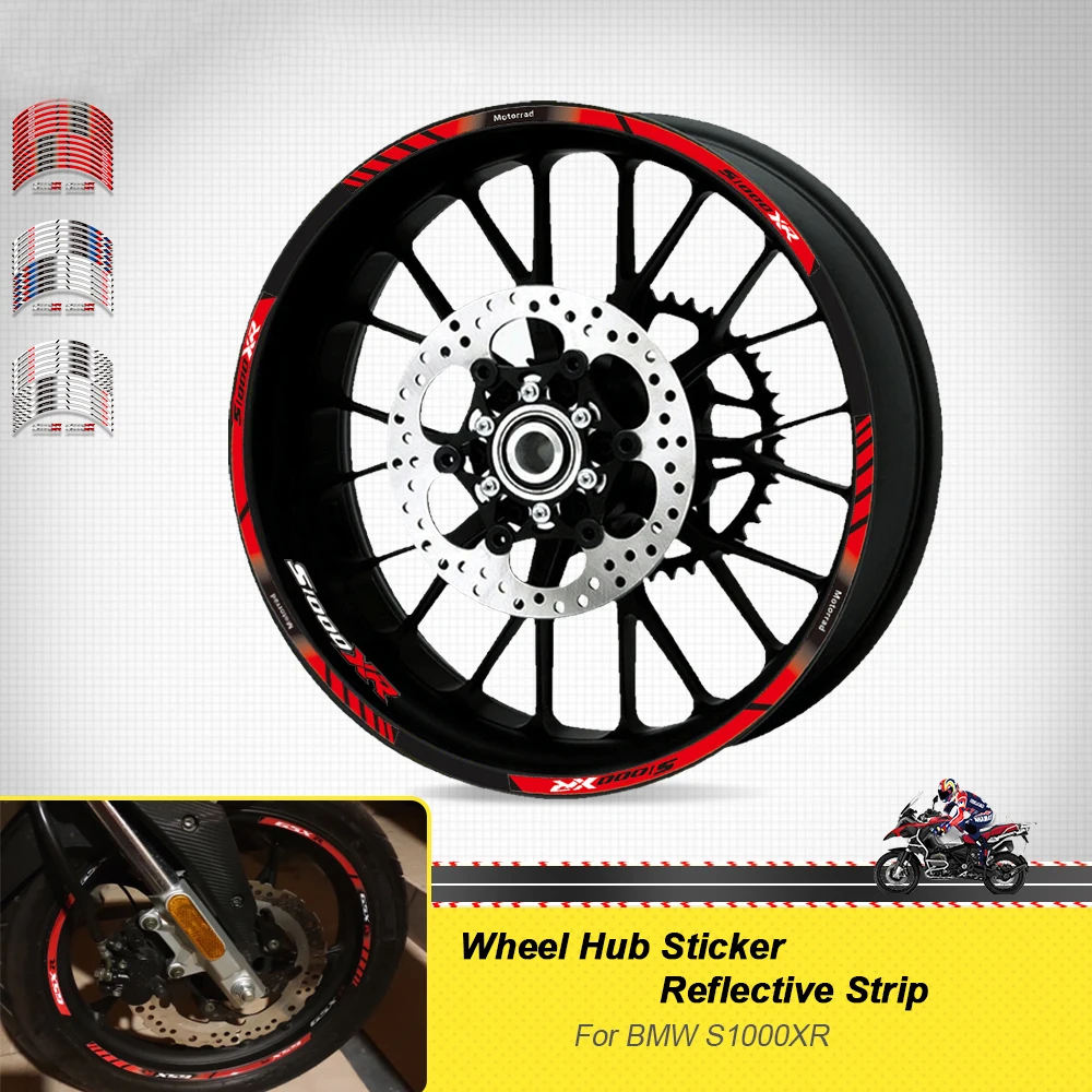 For BMW S1000XR S1000 XR S 1000XR s1000xr Motorcycle Accessories Wheels Sticker Rim Tire Reflective Stripe Decorative Decals Set
For BMW S1000XR S1000 XR S 1000XR s1000xr Motorcycle Accessories Wheels Sticker Rim Tire Reflective Stripe Decorative Decals Set