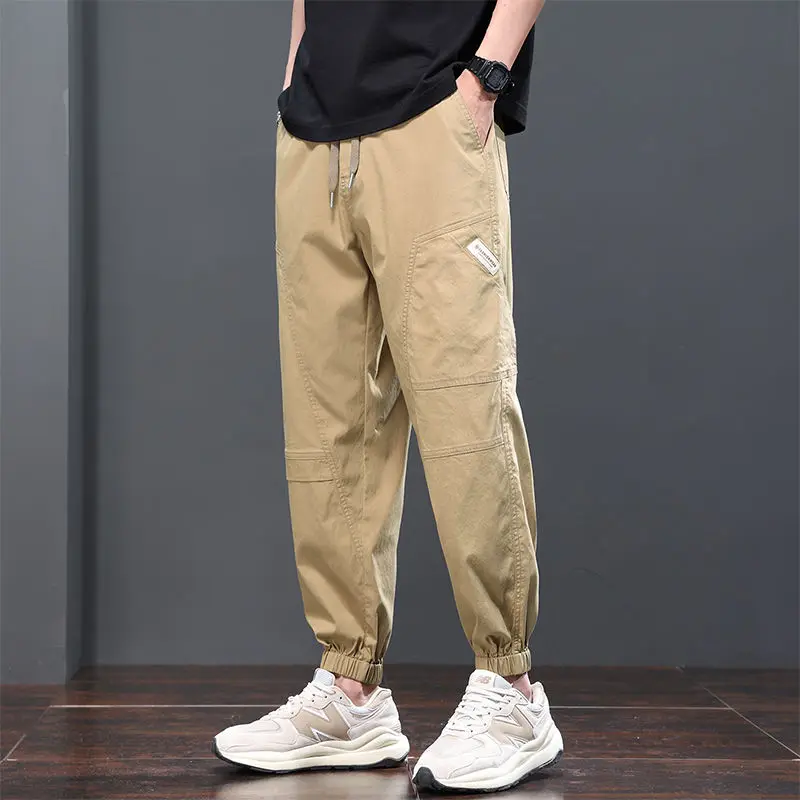 2023 Autumn Winter KPOP Fashion Style Harajuku Slim Fit Trousers Loose Casual All Match Leggings Solid Pockets Man Cargo Pants
2023 Autumn Winter KPOP Fashion Style Harajuku Slim Fit Trousers Loose Casual All Match Leggings Solid Pockets Man Cargo Pants