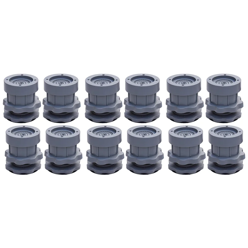 12PC Adjustable Height Washing Machine Anti Vibration Pad Shock Non Slip Feet Mat Fridge Floor Furniture Protector-Gray
12PC Adjustable Height Washing Machine Anti Vibration Pad Shock Non Slip Feet Mat Fridge Floor Furniture Protector-Gray