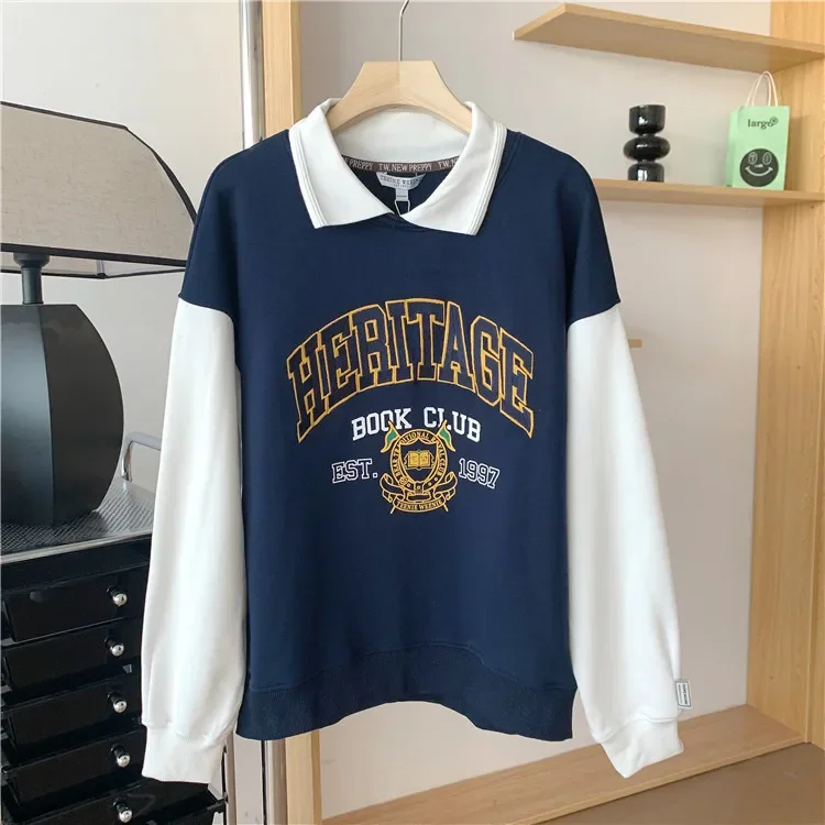 One Piece Hoodies For Women , Turn-Down Neck Loose Sweatshirt , Letter Print Cotton Tops , Oversize Tee, 한국인 리뷰 많은 옷
One Piece Hoodies For Women , Turn-Down Neck Loose Sweatshirt , Letter Print Cotton Tops , Oversize Tee, 한국인 리뷰 많은 옷
