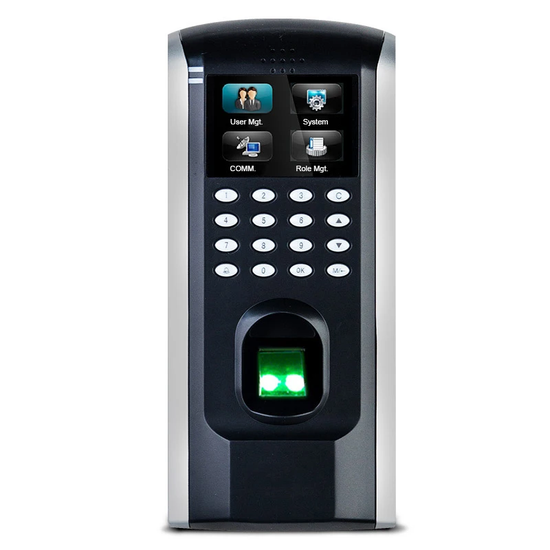 

ZK SF200 Biometric Fingerprint Access Control And Time Attendance 2 Inch TFT Color Screen TCP/IP Door Access Control System