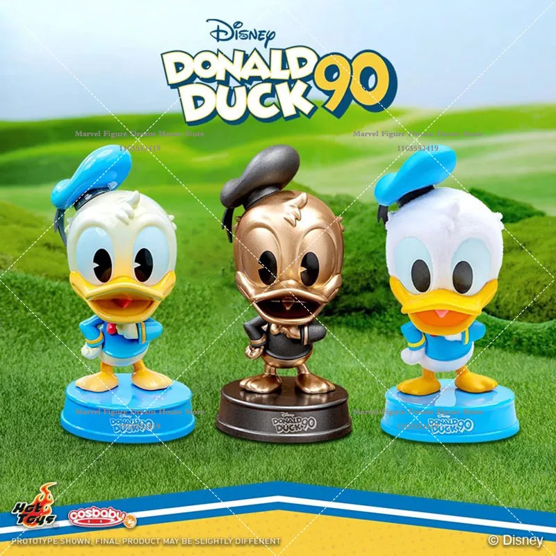 

Hot Toys COSBABY Mini Collectible Q Version Disney Donald Duck 90th Anniversary 13cm Action Figure Doll Decorative Ornament