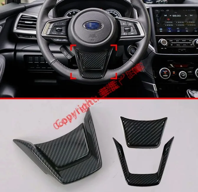 Carbon Fiber Style Interior Steering Wheel Trim Cover For Subaru Forester SK 2018 2019 Car Accessories Stickers W4
Carbon Fiber Style Interior Steering Wheel Trim Cover For Subaru Forester SK 2018 2019 Car Accessories Stickers W4