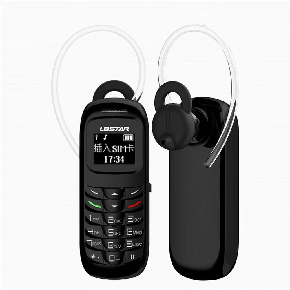 Cell Phone 0.66 Inch Earphone Dialer With Ear Hook Phone Dual Card Dual Standby Mini Mobile Phone Dialer
Cell Phone 0.66 Inch Earphone Dialer With Ear Hook Phone Dual Card Dual Standby Mini Mobile Phone Dialer