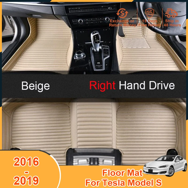 2016-2019 Foot Pad Carpets for Tesla Model S 2019 2018 2017 2016 Accessories Right Hand Floor Mats Cover Leather Non-Slip
2016-2019 Foot Pad Carpets for Tesla Model S 2019 2018 2017 2016 Accessories Right Hand Floor Mats Cover Leather Non-Slip