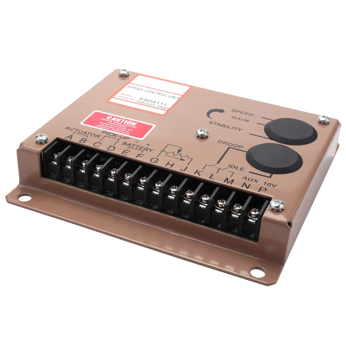Engine Motor Speed Regulator ESD5111 Genset Adjustment Controller Power Supply Ac Generator Part 12V 24V Speed Govornor
Engine Motor Speed Regulator ESD5111 Genset Adjustment Controller Power Supply Ac Generator Part 12V 24V Speed Govornor