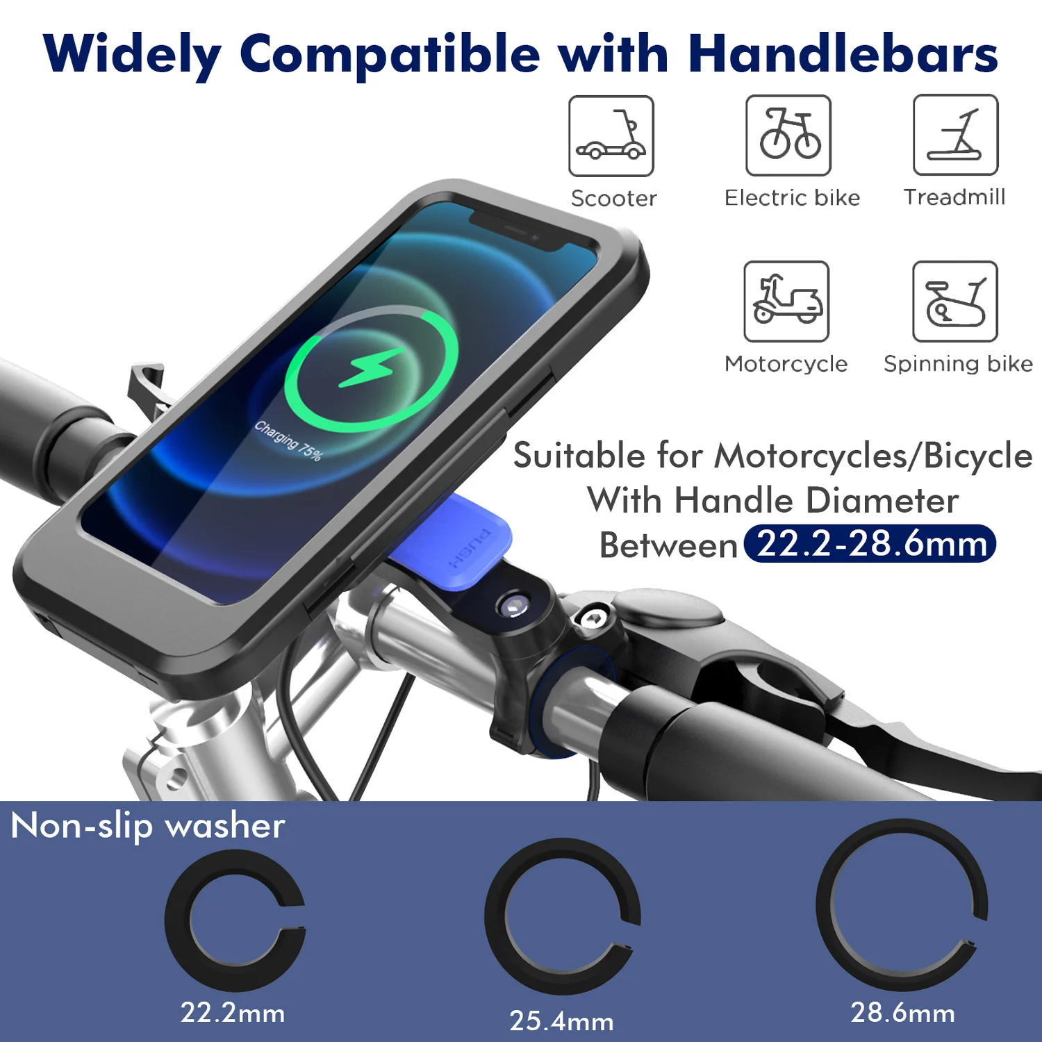 Smooth and Safe Ride with This Waterproof and Wireless Charging Bike Phone Holder for Any Smartphone
Smooth and Safe Ride with This Waterproof and Wireless Charging Bike Phone Holder for Any Smartphone