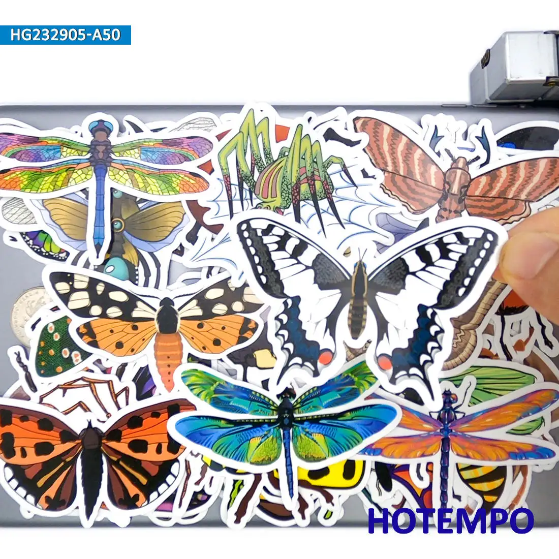 20/30/50Pieces Butterfly Dragonfly Ladybug Cute Cartoon Insect Stickers for Kids Journal Scrapbook Car Wall Phone Laptop Sticker
20/30/50Pieces Butterfly Dragonfly Ladybug Cute Cartoon Insect Stickers for Kids Journal Scrapbook Car Wall Phone Laptop Sticker