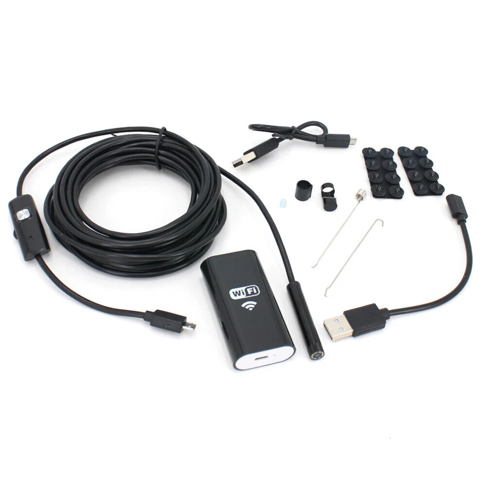 Brand New Endoscopic Camera Snake Inspection Cam Borescope Compact Easy Installation Endoscope Exquisite Lightweight
Brand New Endoscopic Camera Snake Inspection Cam Borescope Compact Easy Installation Endoscope Exquisite Lightweight