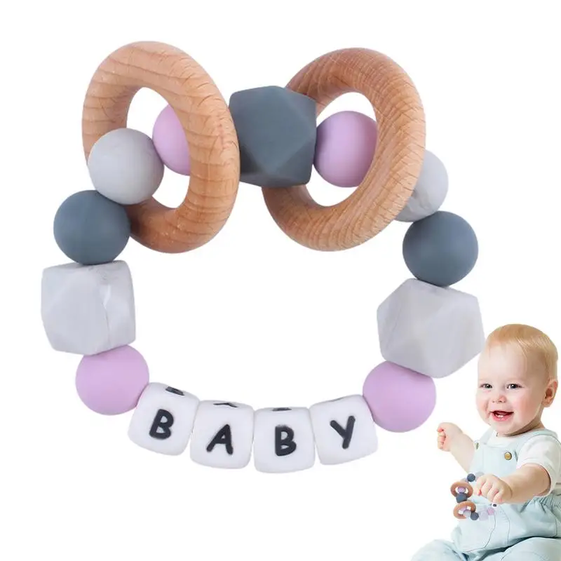 Teething Rings For Boys And Girls Kids Chew Toys Teething Rings For Babies Teethers Wearable Teether Bracelet Silicone Chew Toys
Teething Rings For Boys And Girls Kids Chew Toys Teething Rings For Babies Teethers Wearable Teether Bracelet Silicone Chew Toys