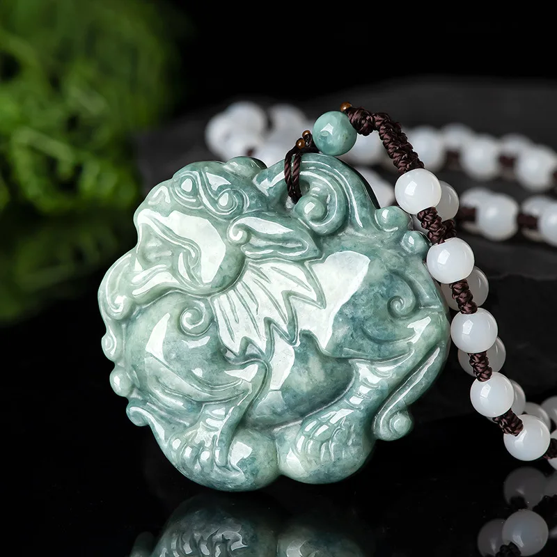 

Лидер продаж, натуральное Нефритовое ожерелье Pi Xiu с ручной резьбой, кулон, модные ювелирные изделия, аксессуары для мужчин и женщин, подарки на удачу